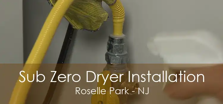 Sub Zero Dryer Installation Roselle Park - NJ